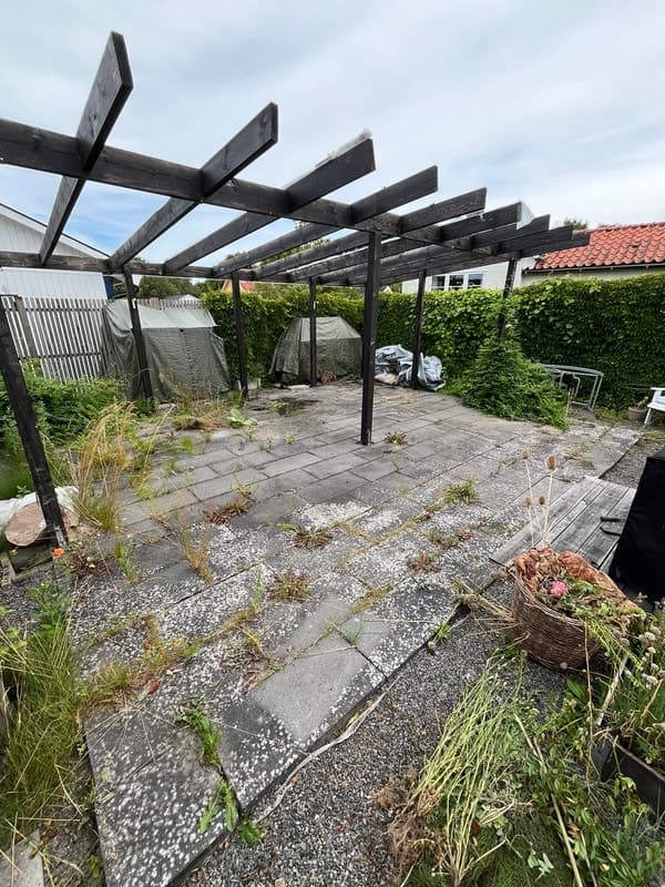 Stentvätt i Vejbystrand